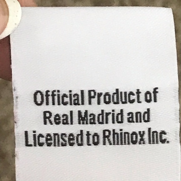 Real Madrid White and Blue Jersey Shirt, XL - Picture 4 of 7